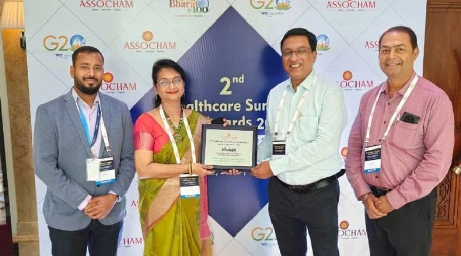 Telemedicine Project in Aspirational District awarded by ASSOCHAM at Healthcare Summit 